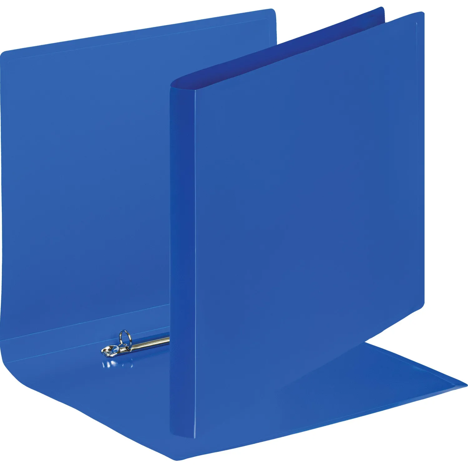 Папка на 2-х кольцах Attache 20мм Economy синяя - фото 2