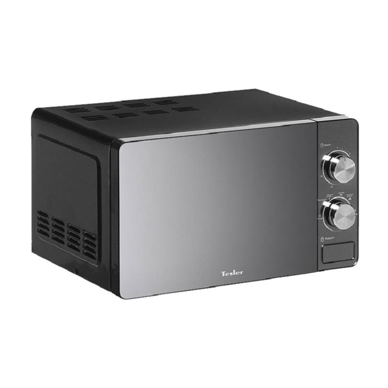 Микроволновая печь TESLER MM-2002, 20л,700Вт,тип упр-мех,зеркал,корпус:чёрн - фото 1