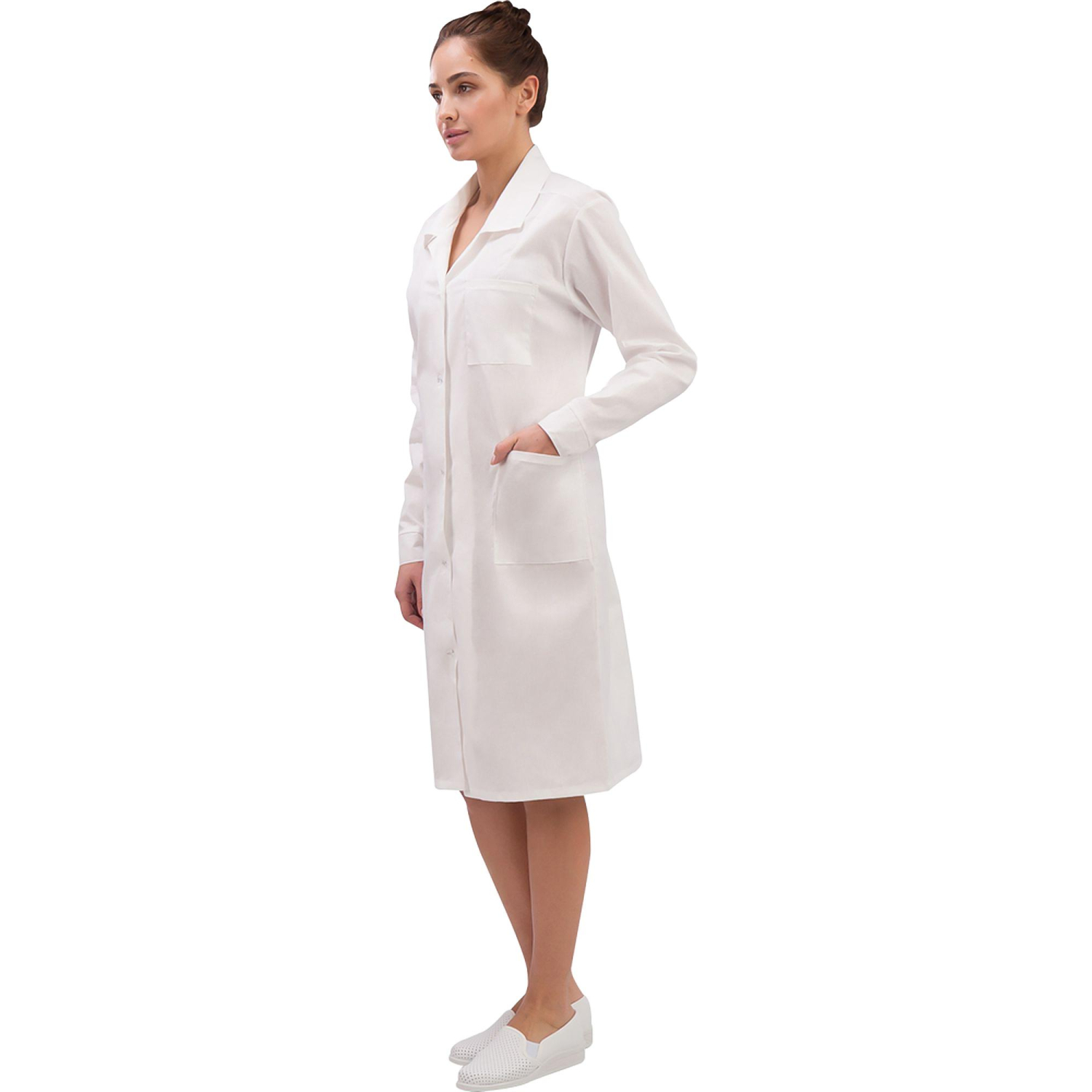 Халат женский у02-ХЛ белый (р.48-50) р.170-176 - фото 2