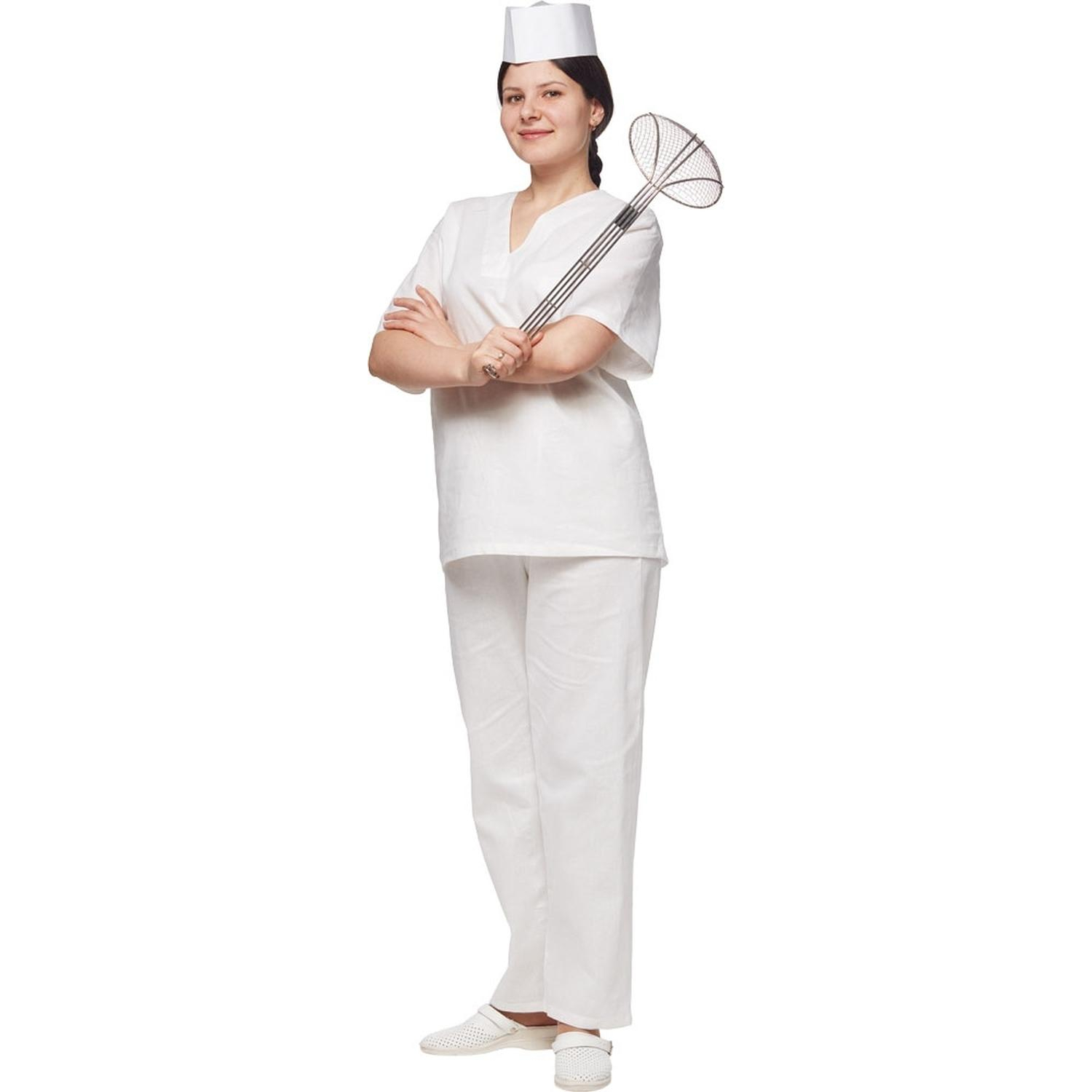 Костюм универсальный (куртка, бр) у05 бел 88-92/170-176 - фото 18
