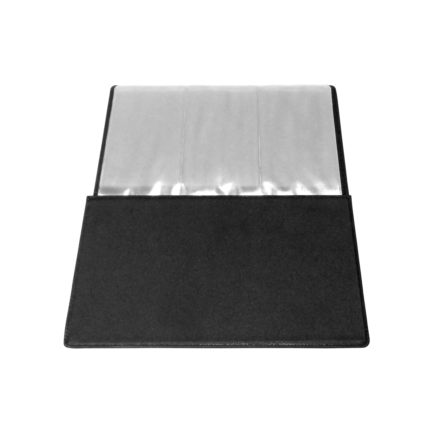 Визитница настольная на 72 визитки трехсекцион.Attache Economy,ПВХ,черный - фото 2