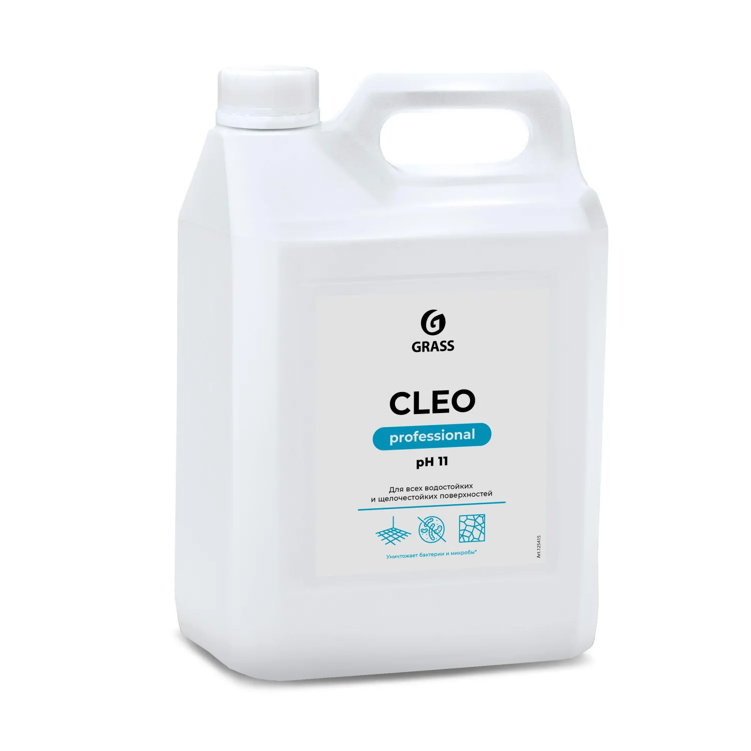 Профхим универсал щел д/поверхн и пола,с ЧАС Grass/CLEO,5л Профхим универсал щел д/поверхн и пола,с ЧАС Grass/CLEO,5л - фото 1