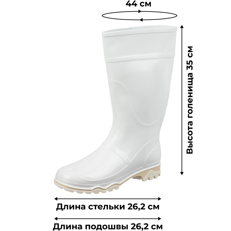 Сапоги женские цв.белый мод. 370 Б (р.40) (262) - фото 7