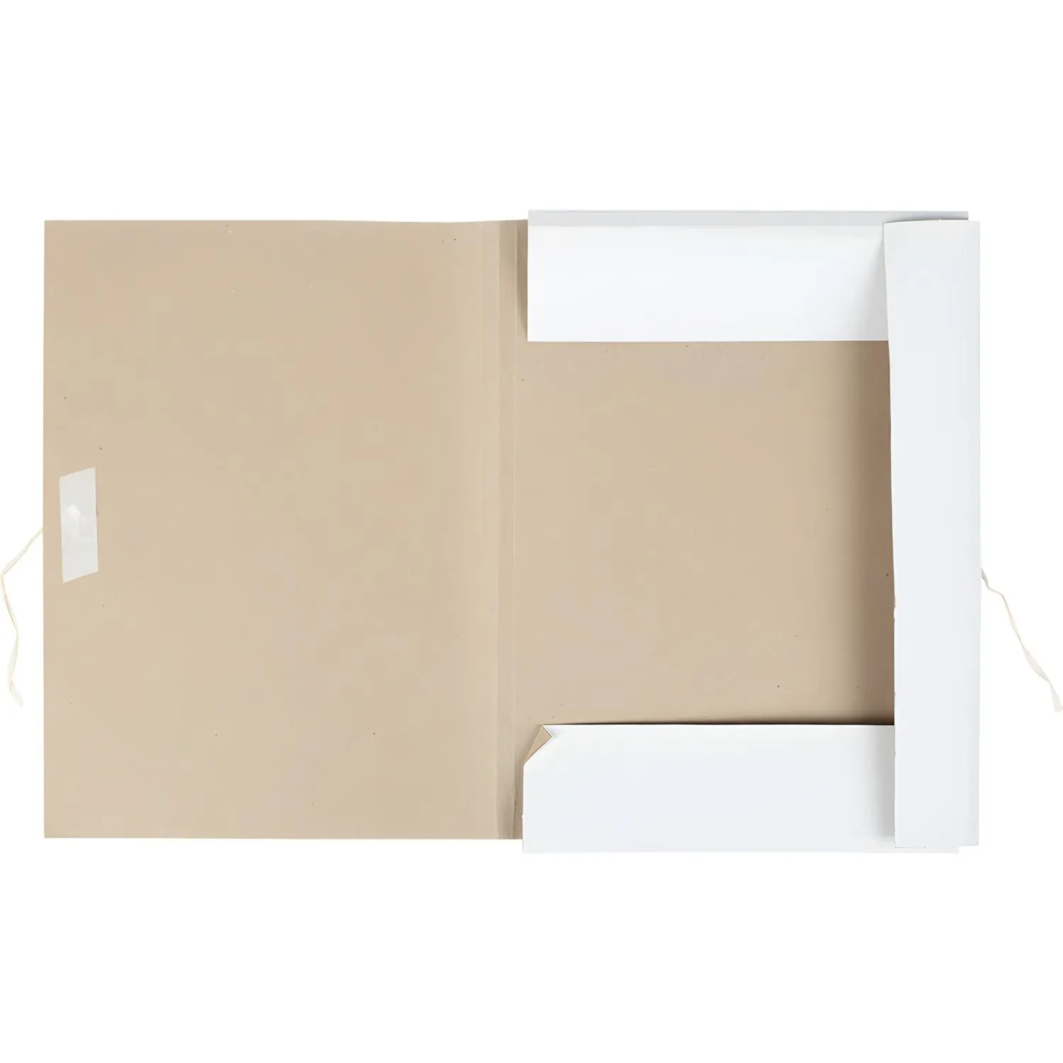 Папка с завязками для бумаг 300 гр/м2 А4 200 лист немелован - фото 2