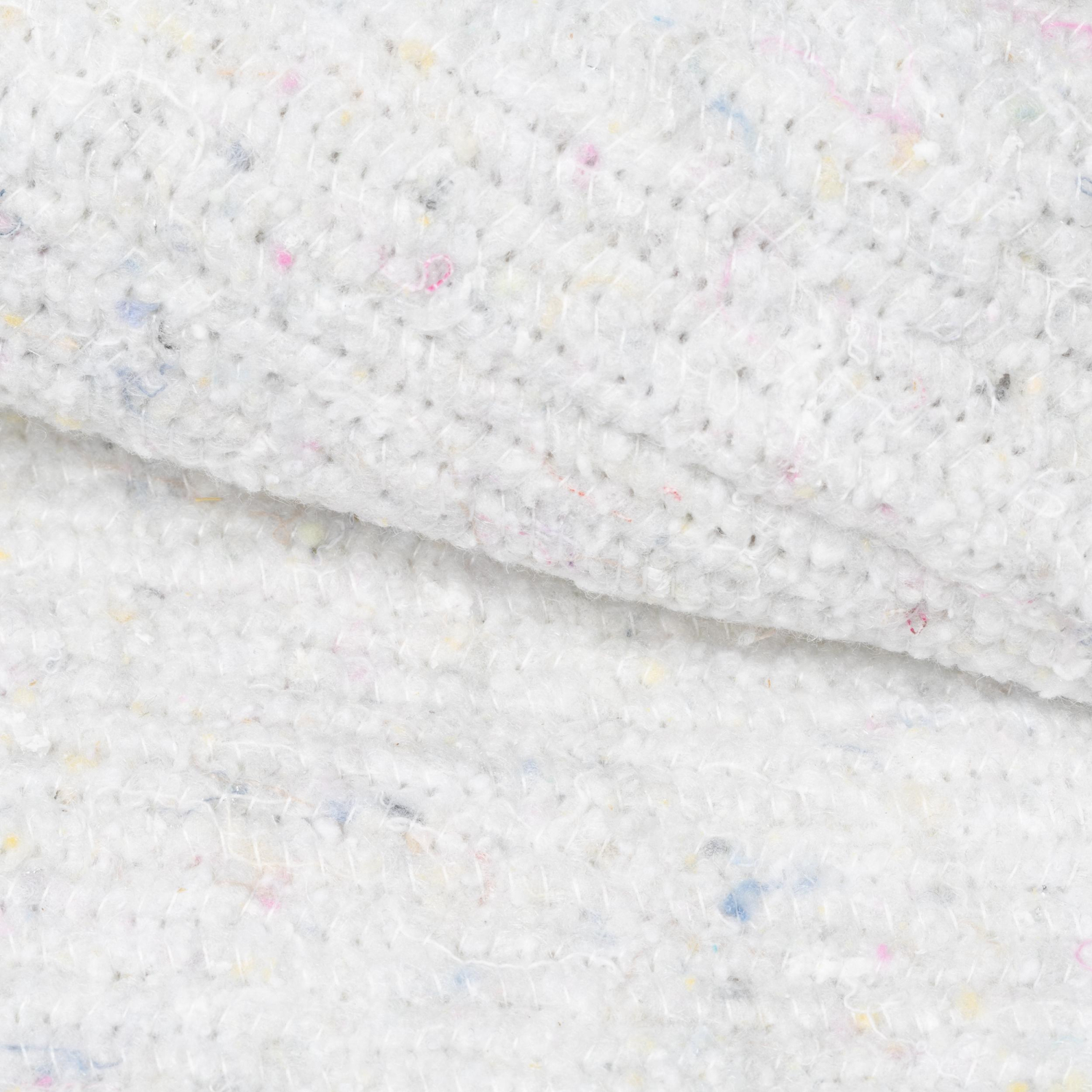 Тряпка для пола ХПП частопрошивная 170г/м2 белая 75х75см - фото 2