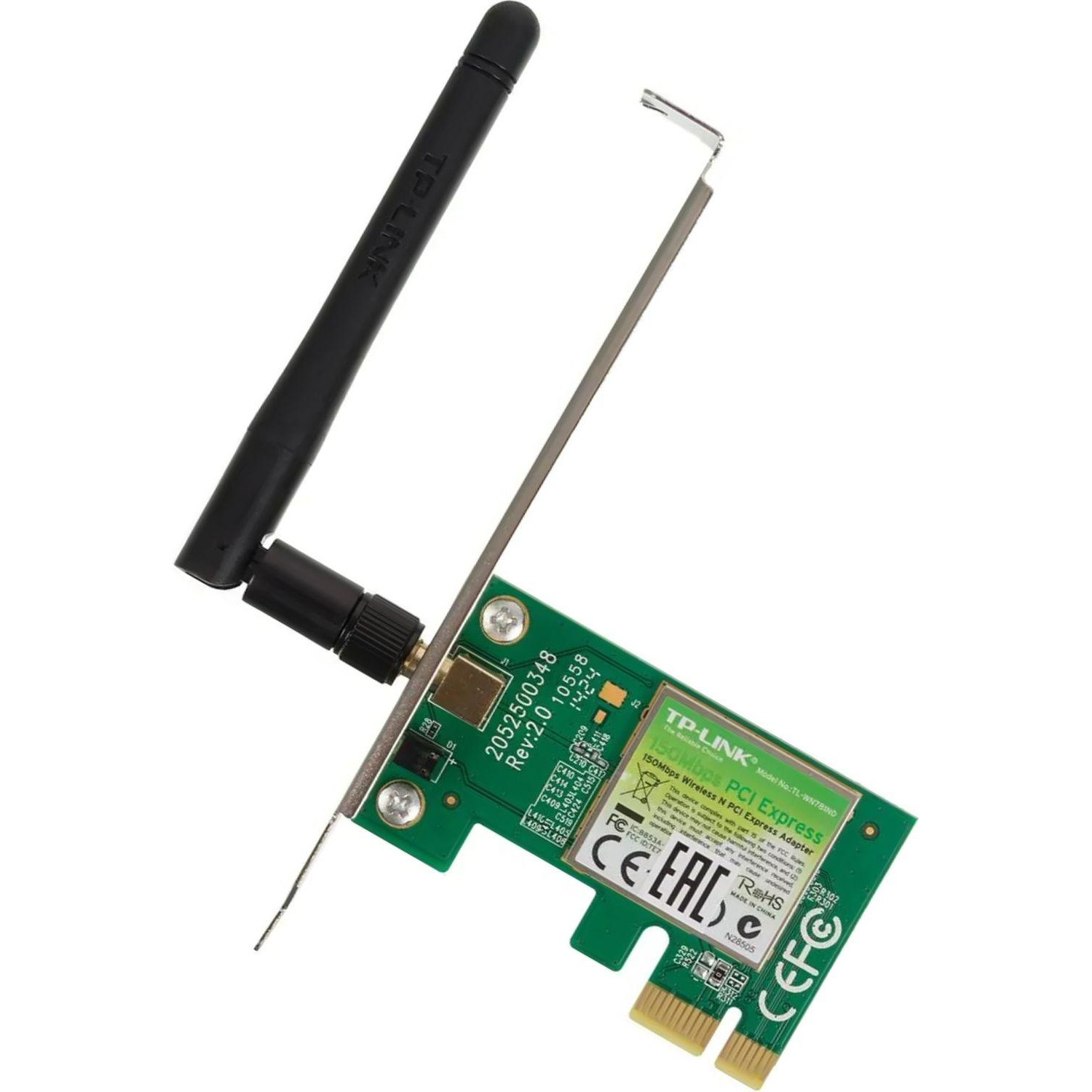 Сетевой адаптер WiFi TP-Link TL-WN781ND PCI Express - фото 1