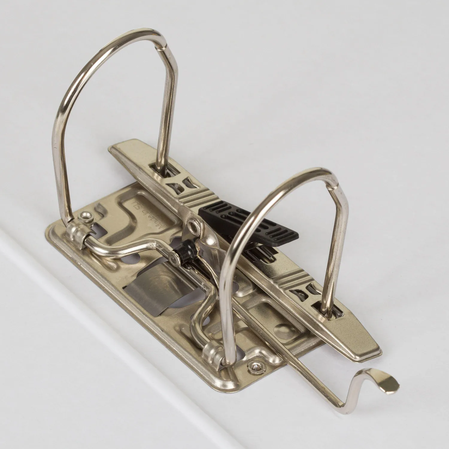 Папка-регистратор Комус Экономи 75мм белый жасмин,ПБП1,карм.кор.,мет.уг - фото 3