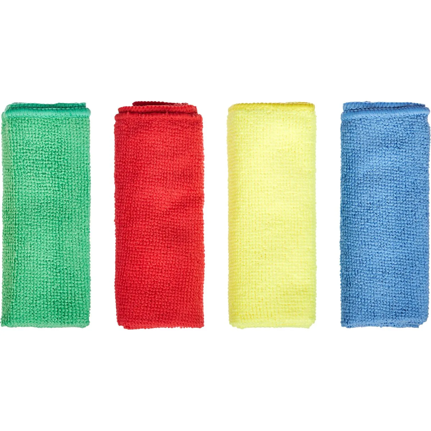 Салфетки хозяйственные Luscan универсальн микрофибра 180г 30х30см 4шт/уп - фото 2