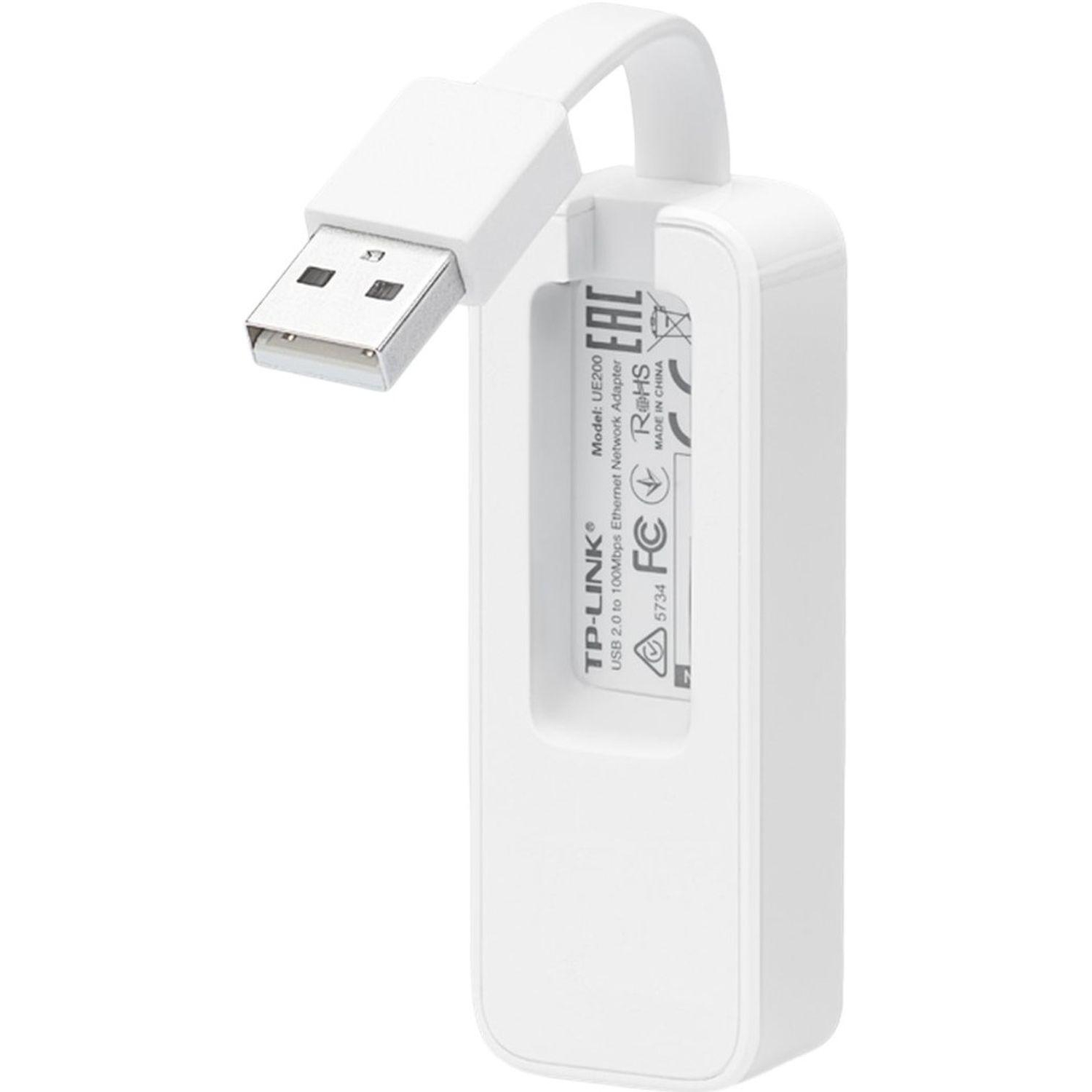 Сетевой адаптер Ethernet USB - RJ45 TP-Link UE200 - фото 2
