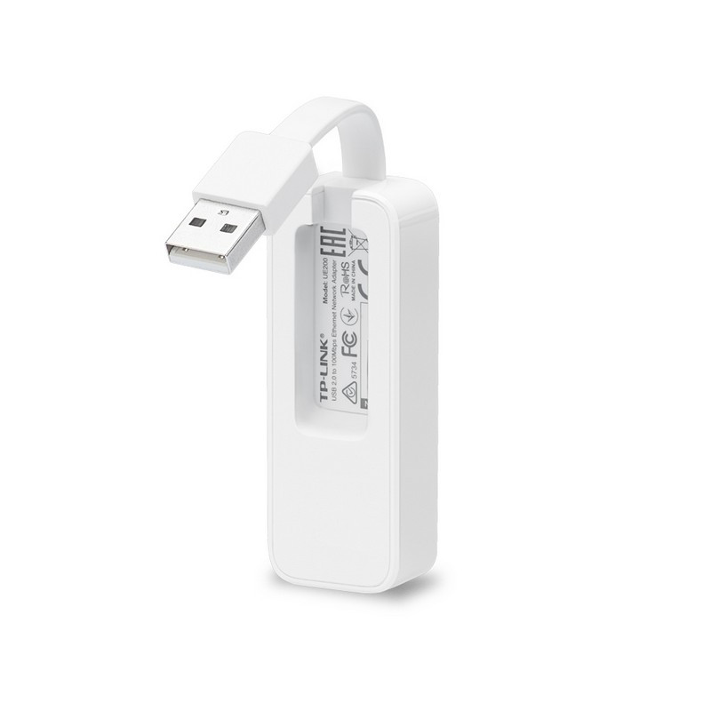 Сетевой адаптер Ethernet USB - RJ45 TP-Link UE200 - фото 3