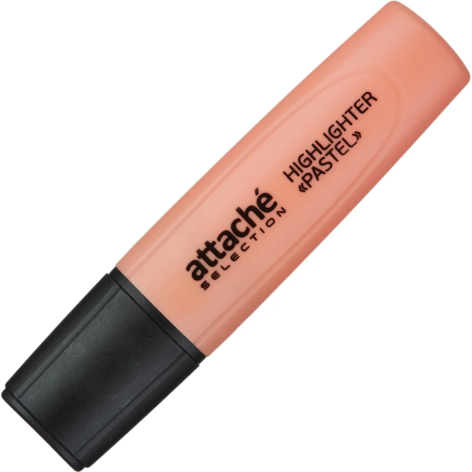 Маркер текстовыделитель Attache Selection Pastel 1-5 мм оранжевый - фото 2