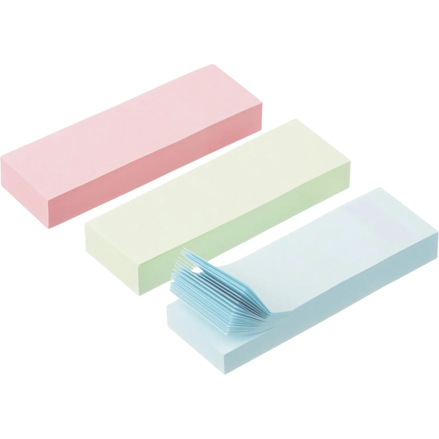 Клейкие закладки бумажные 3цв.по 100л. 25ммх76 Attache - фото 3