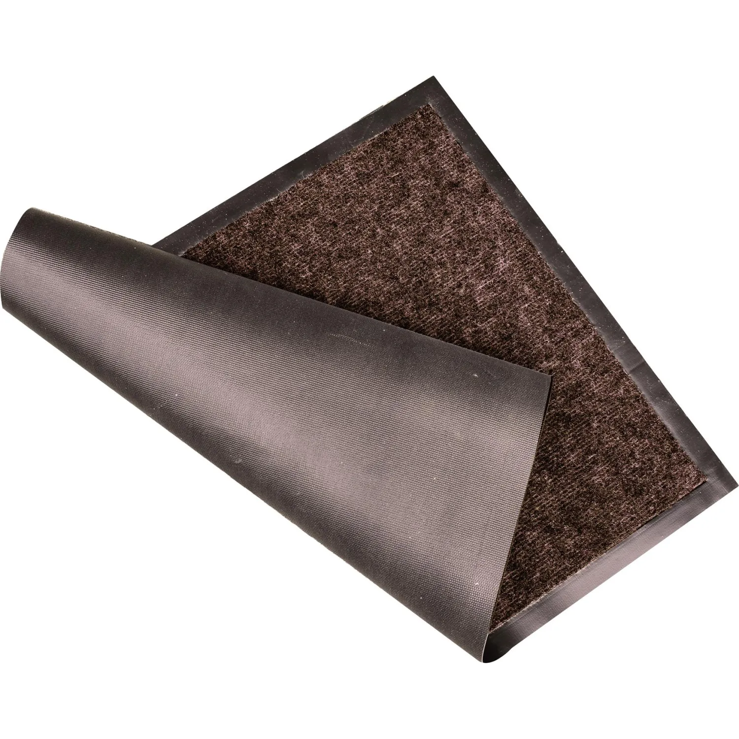 Коврик входной влаговпитывающий 40х60 см коричневый Коврик входной влаговпитывающий 40х60 см коричневый - фото 3