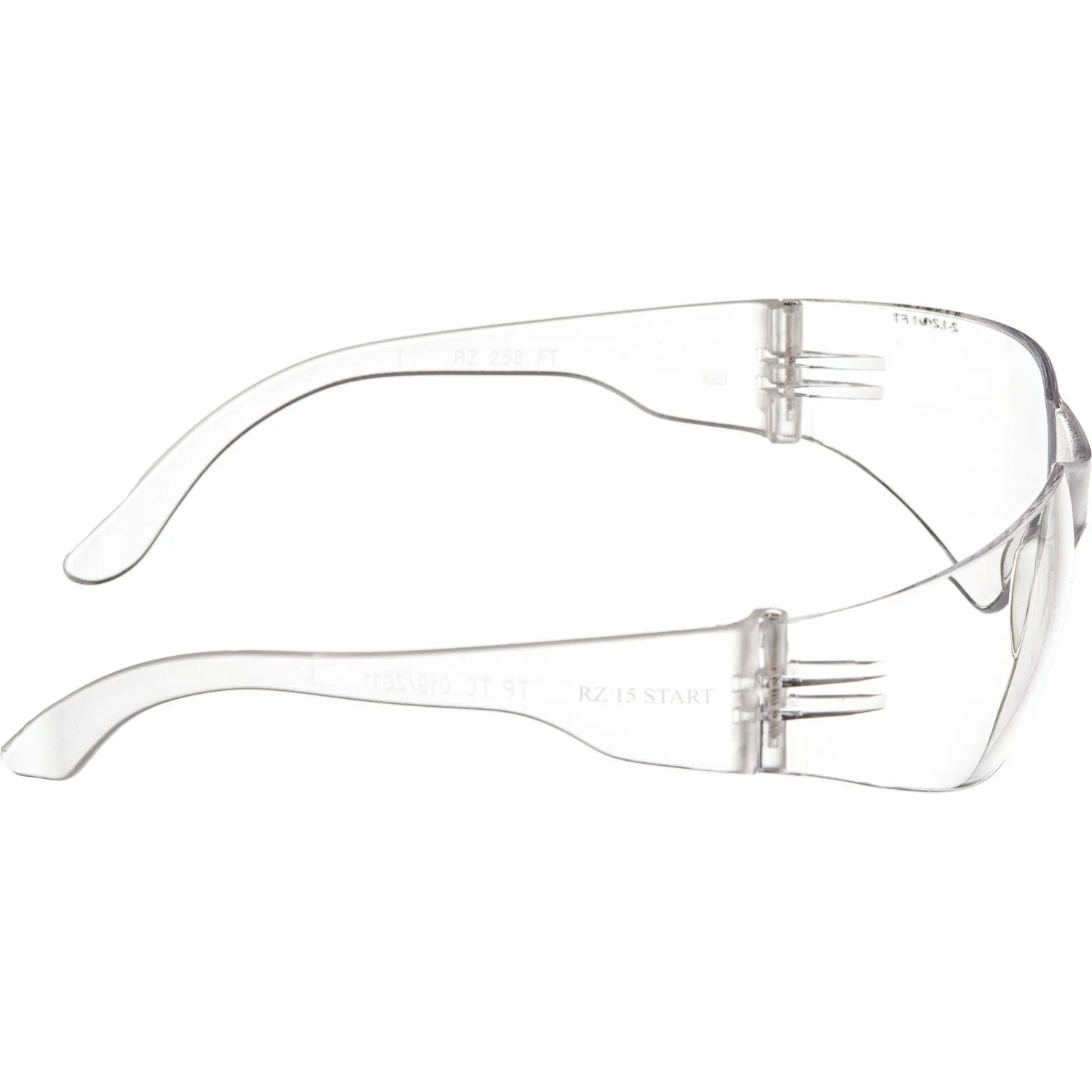 Очки защитные открытые РОСОМЗ RZ-15 START прозрачные (артикул произв 11540) - фото 3