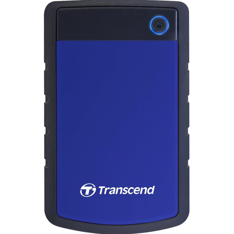 Портативный HDD Transcend StoreJet 25H3 1Tb 2.5, USB 3.0, син, TS1TSJ25H3B - фото 1