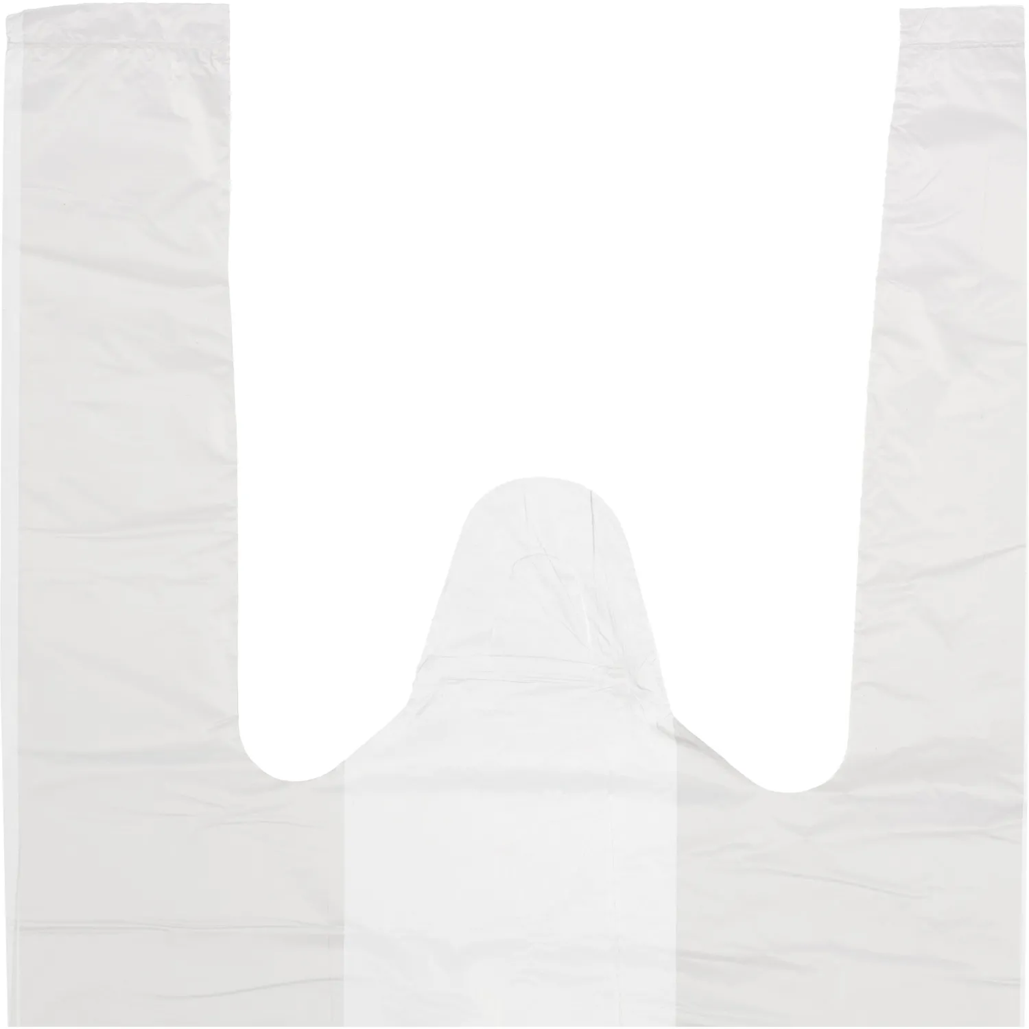 Пакет-майка ПНД 16+12х30 9 мкм 100шт./уп. белая - фото 3