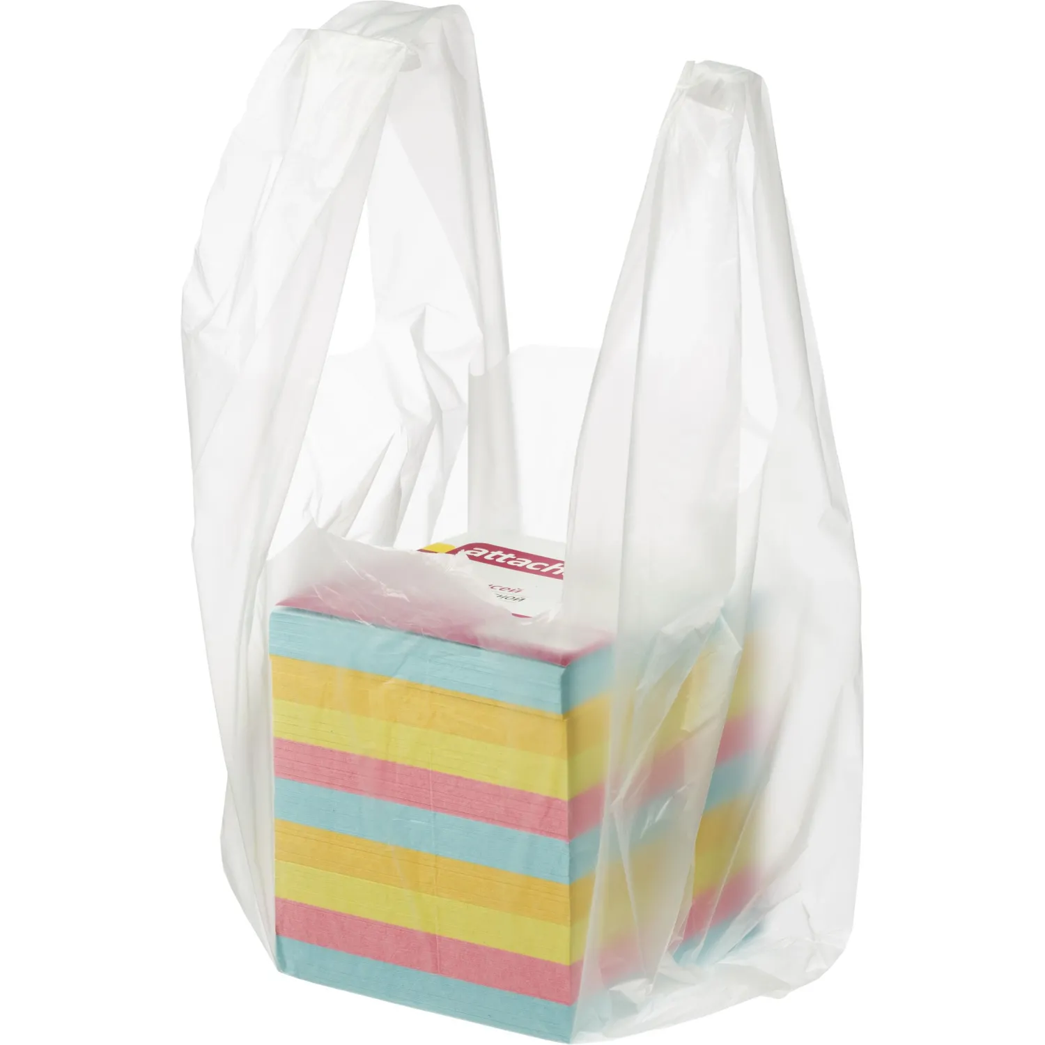 Пакет-майка ПНД 16+12х30 9 мкм 100шт./уп. белая - фото 4