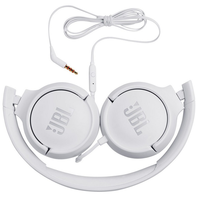 Наушники JBL Tune 500 White (JBLT500WHT) - фото 4
