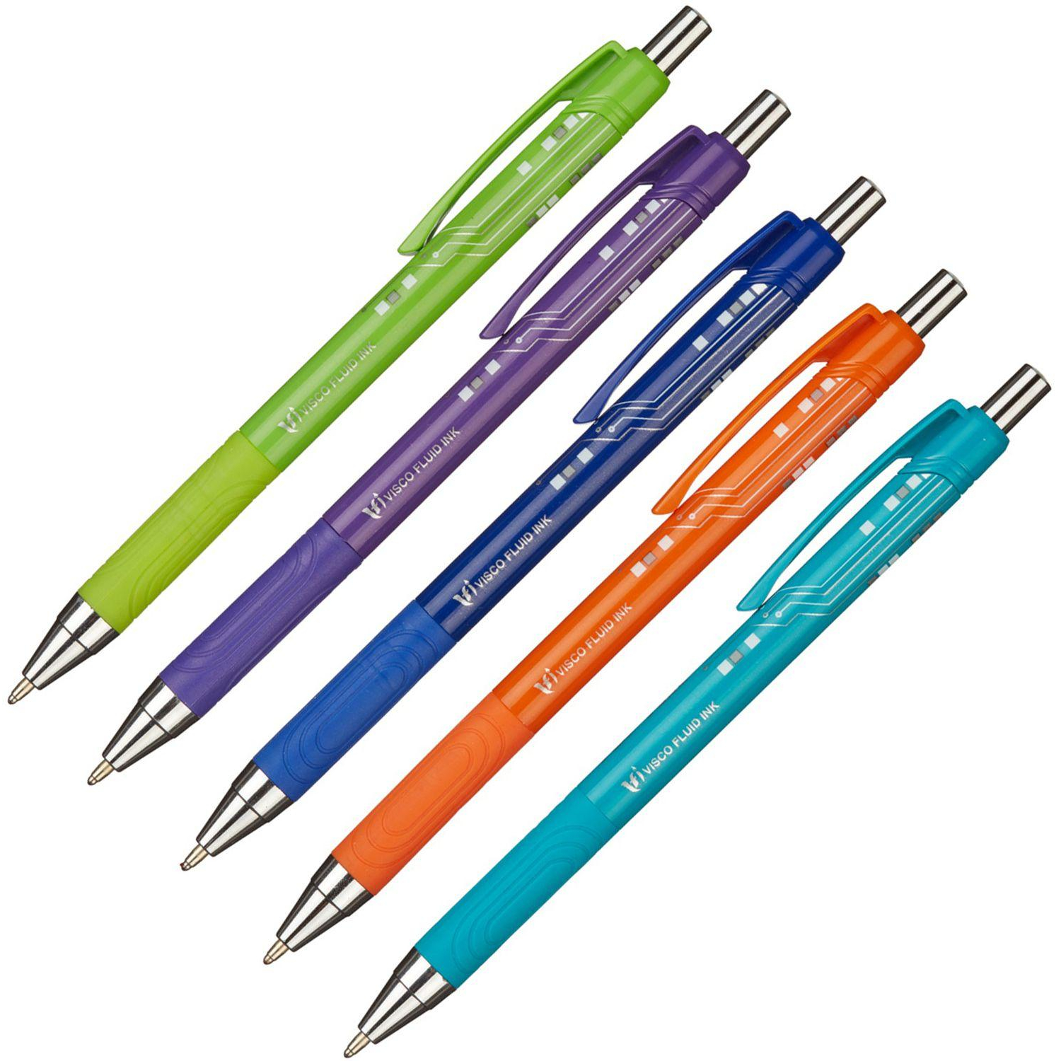 Ручка шариковая автомат. Unomax/Unimax TOPTEK Fashion 0,5,син,мас,ман - фото 2