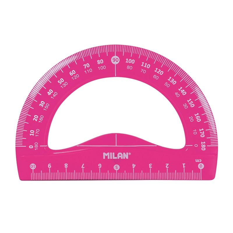 Milan Набор чертежный большой Flex & resistant цвет розовый - фото 3