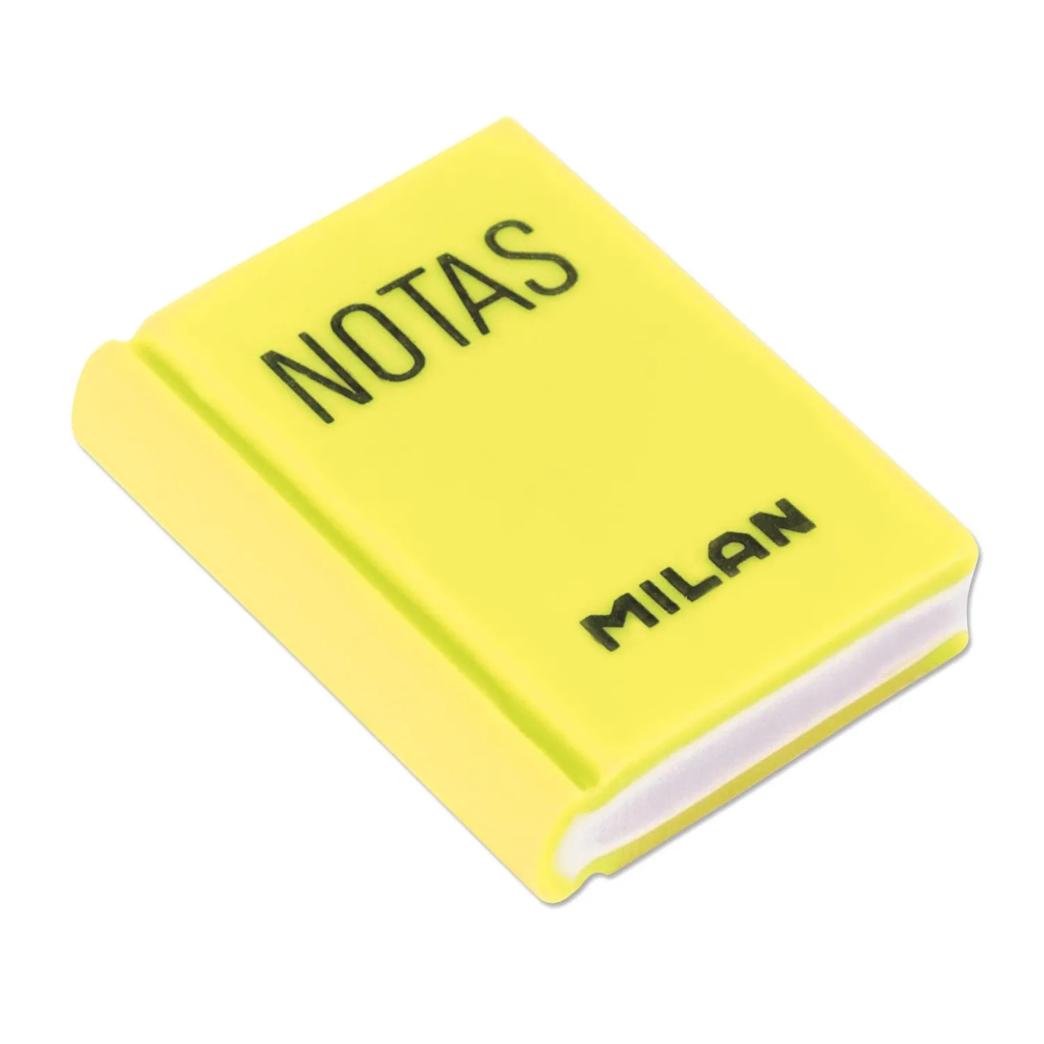 Ластик пластиковый Milan 2036 в форме книжки, цв. в ассорт - фото 6