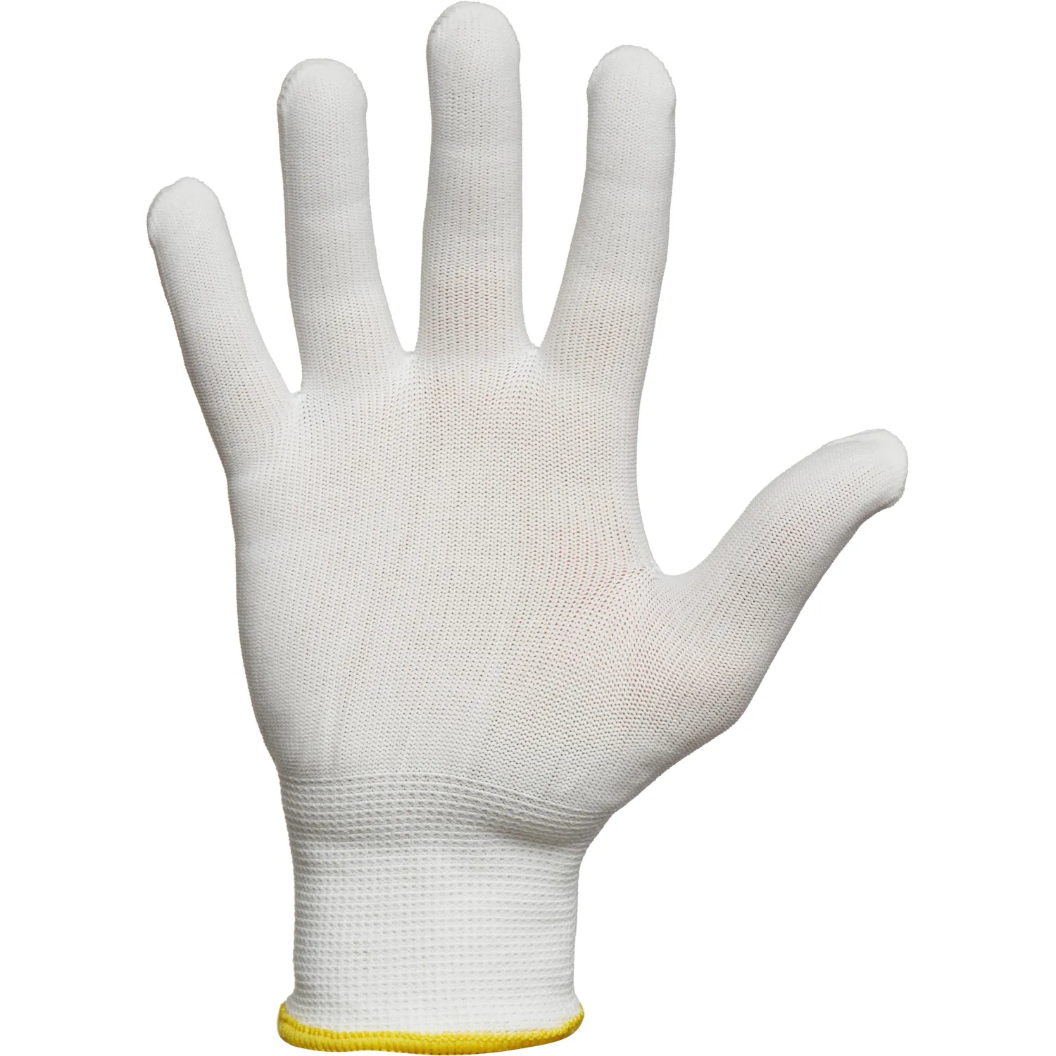 Перчатки защитные нейлоновые белые размер 10 - фото 2