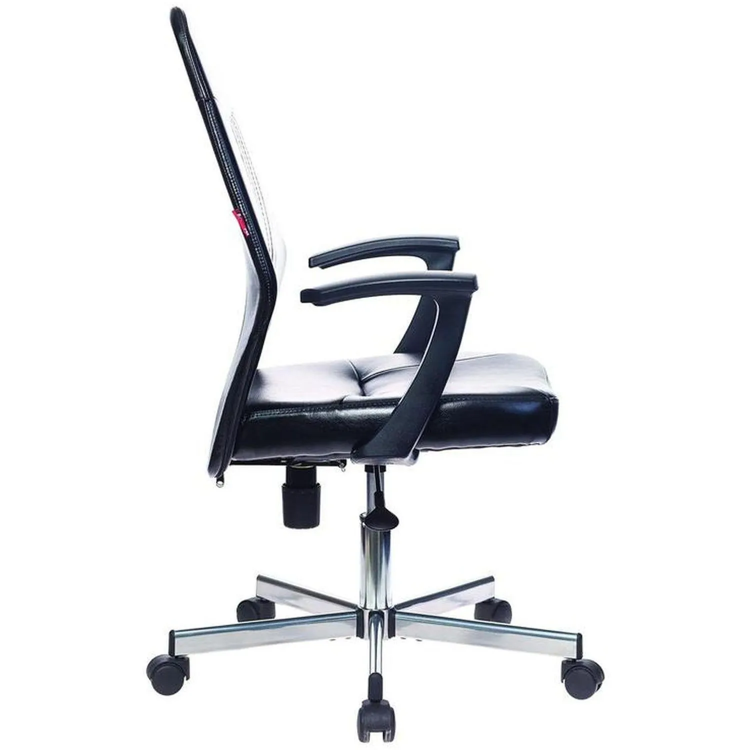 Кресло VB_EChair-224 DSL PPU к/з черный, хром - фото 3