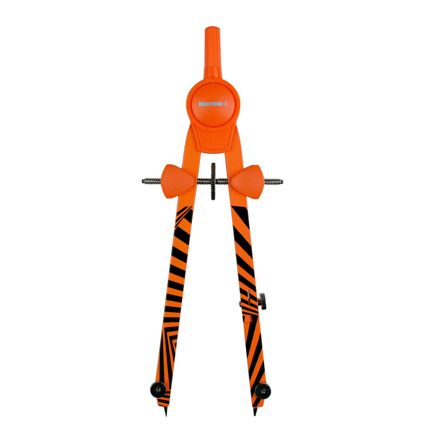 Циркуль Kores неоновый 170мм d260мм , цвета в асс, пл пенал - фото 5