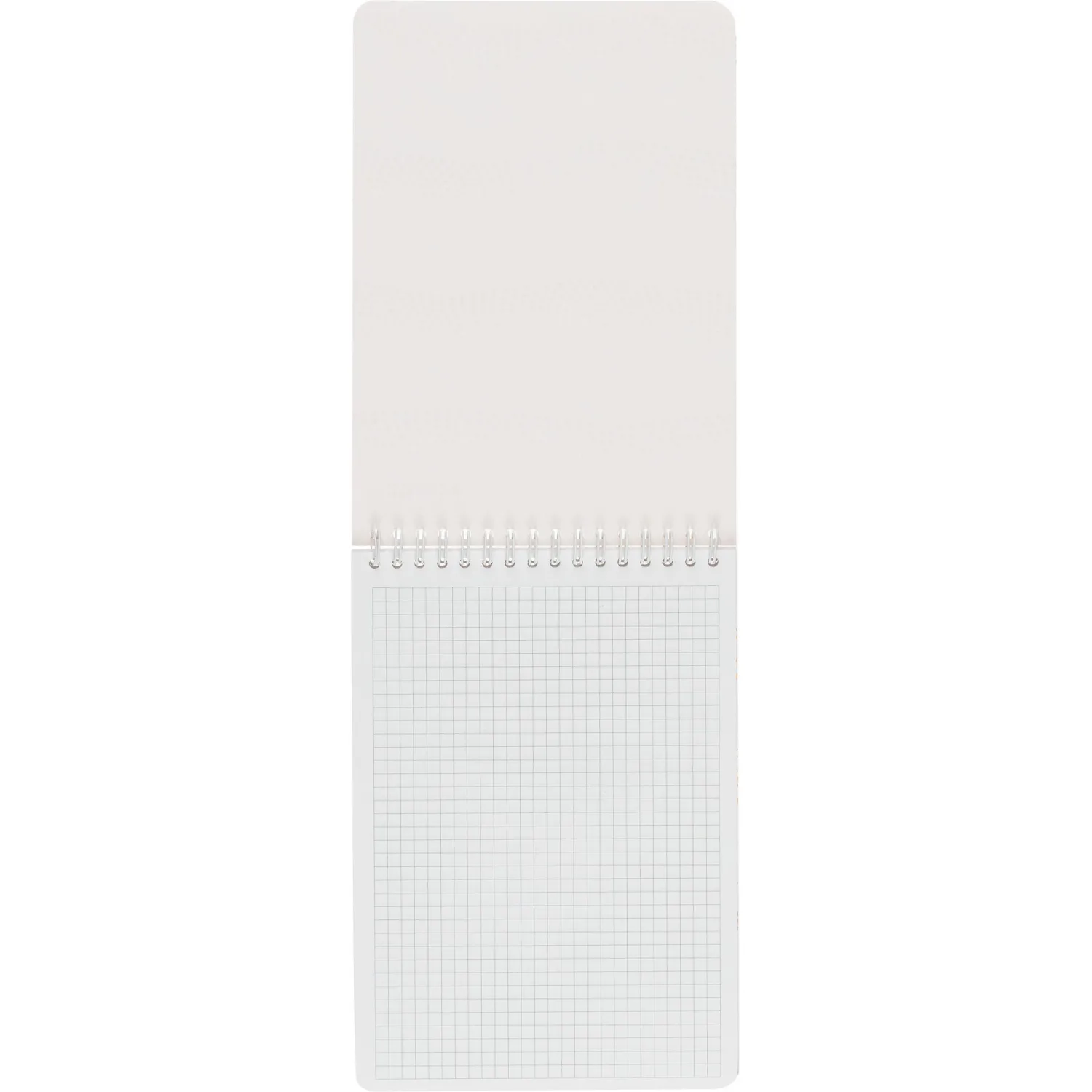 Блокнот WAVES оранжевый А5 спираль 50л. пласт. - фото 6