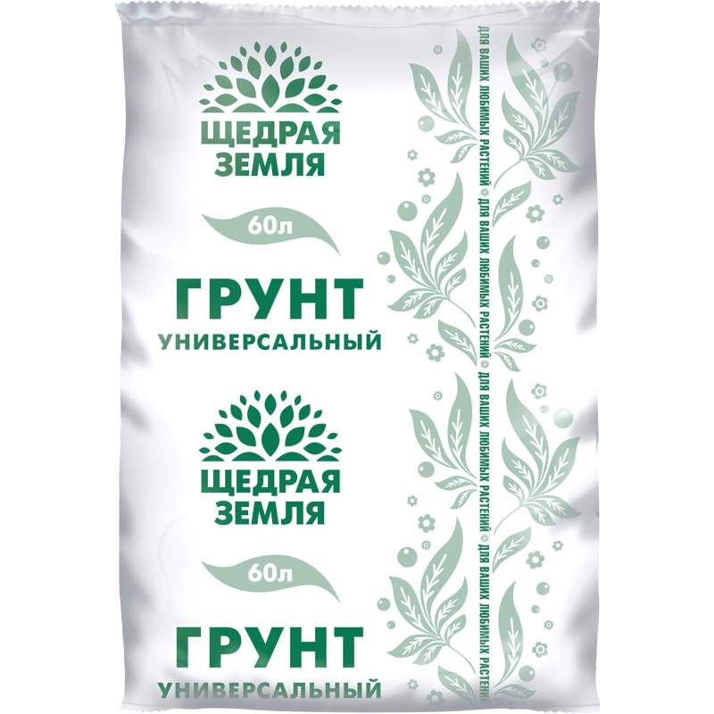 Грунт универсальный Щедрая земля НЦС 60л Тп0101ЩЕД1 - фото 1