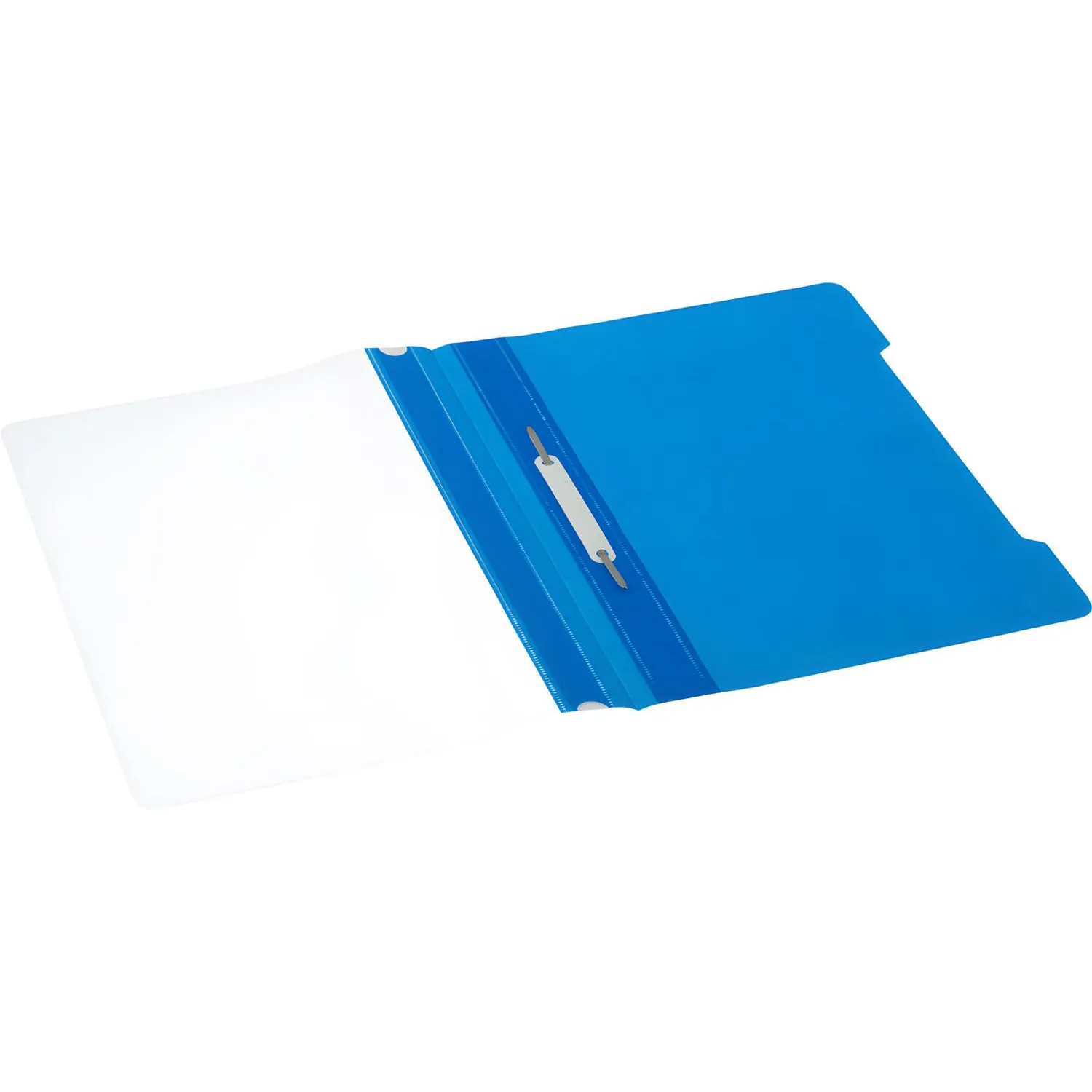 Скоросшиватель пластиковый A4 Attache Economy 100/120, синий, 10шт/уп - фото 3