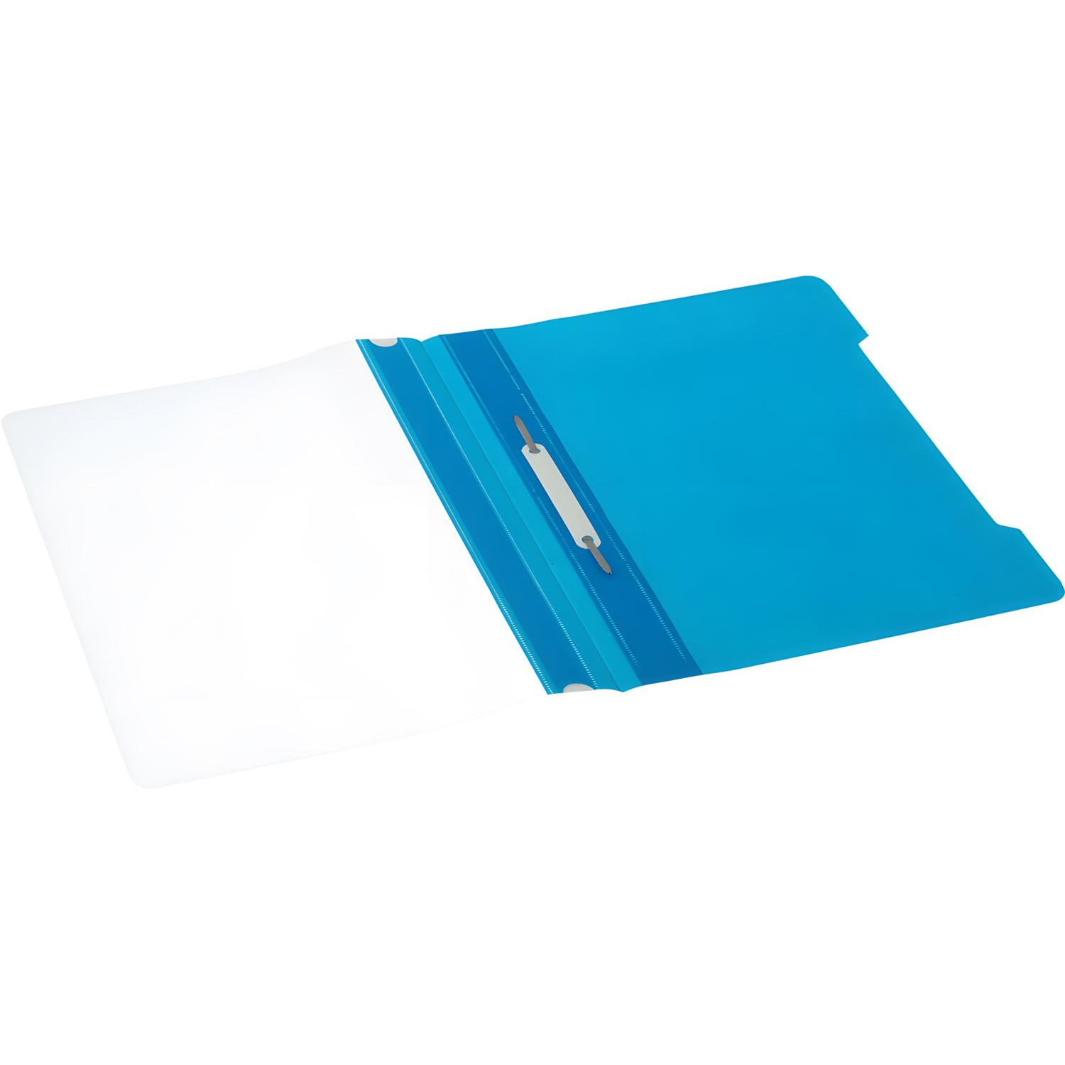 Скоросшиватель пластиковый A4 Attache Economy 100/120, голубой, 10шт/уп Скоросшиватель пластиковый A4 Attache Economy 100/120, голубой, 10шт/уп - фото 3