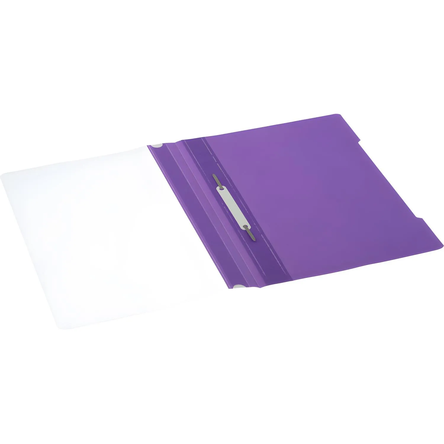 Скоросшиватель пластиковый A4 Attache Economy 100/120, фиолетовый, 10шт/уп - фото 3