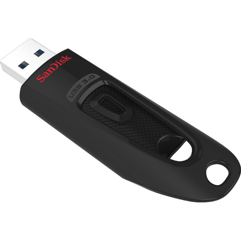 Флеш-память SanDisk Ultra, 128Gb, USB 3.0, чер, SDCZ48-128G-U46 - фото 2