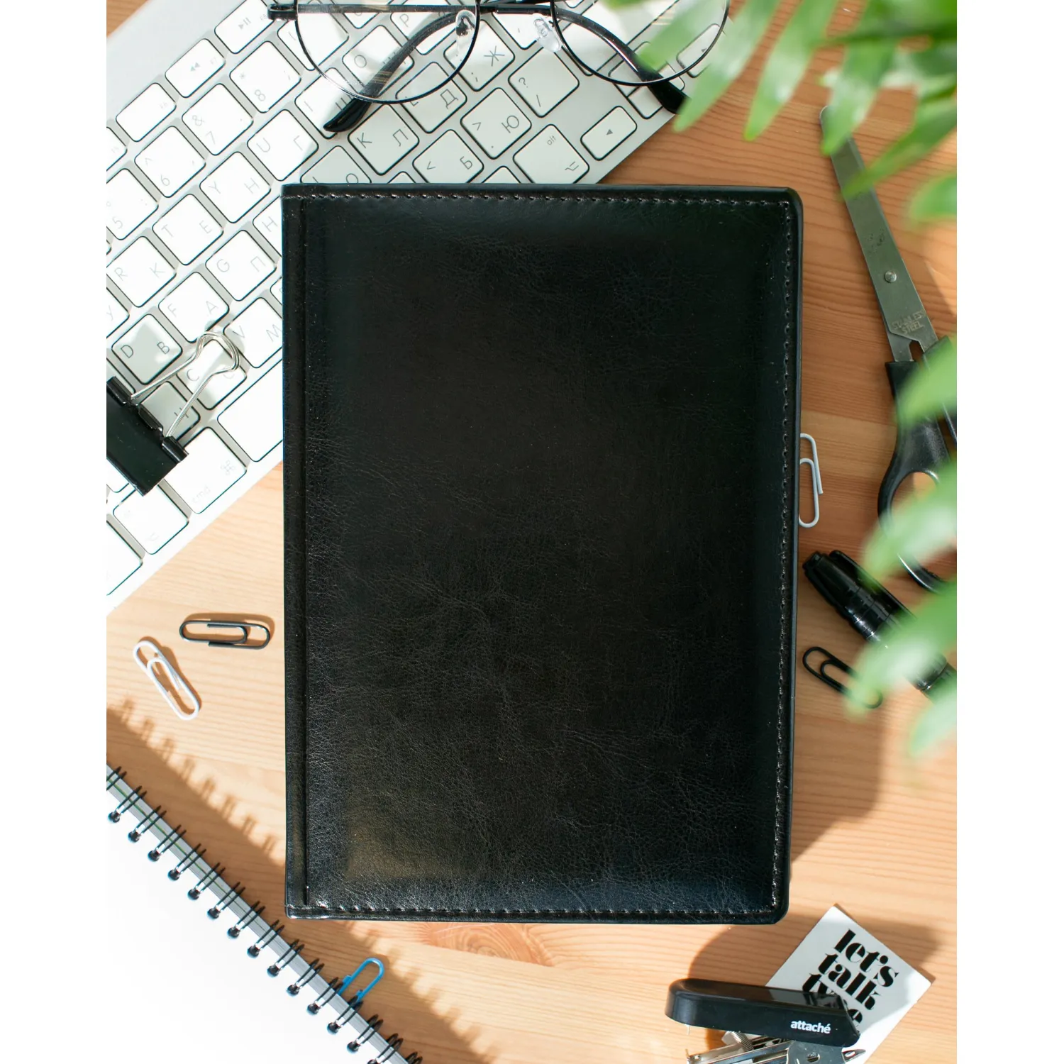 Ежедневник недатированный черн, А6, 100x150, 320стр, Agenda - фото 3