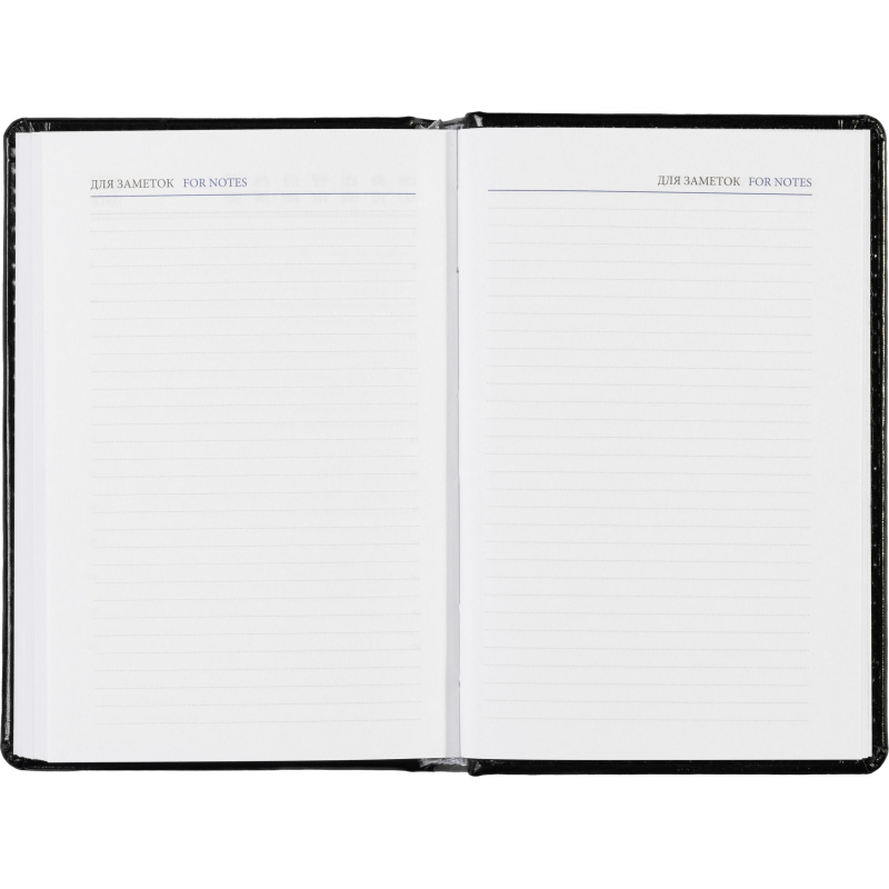 Ежедневник недатированный черн, А6, 100x150, 320стр, Agenda - фото 20