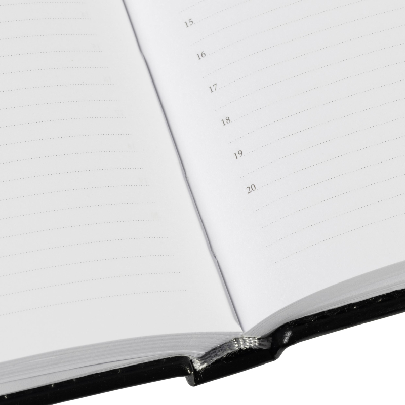 Ежедневник недатированный черн, А6, 100x150, 320стр, Agenda - фото 22