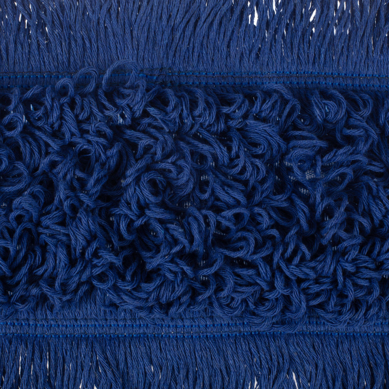 Насадка МОП плоский 40х13см ухо+карман хлопок синий CN3065 - фото 3