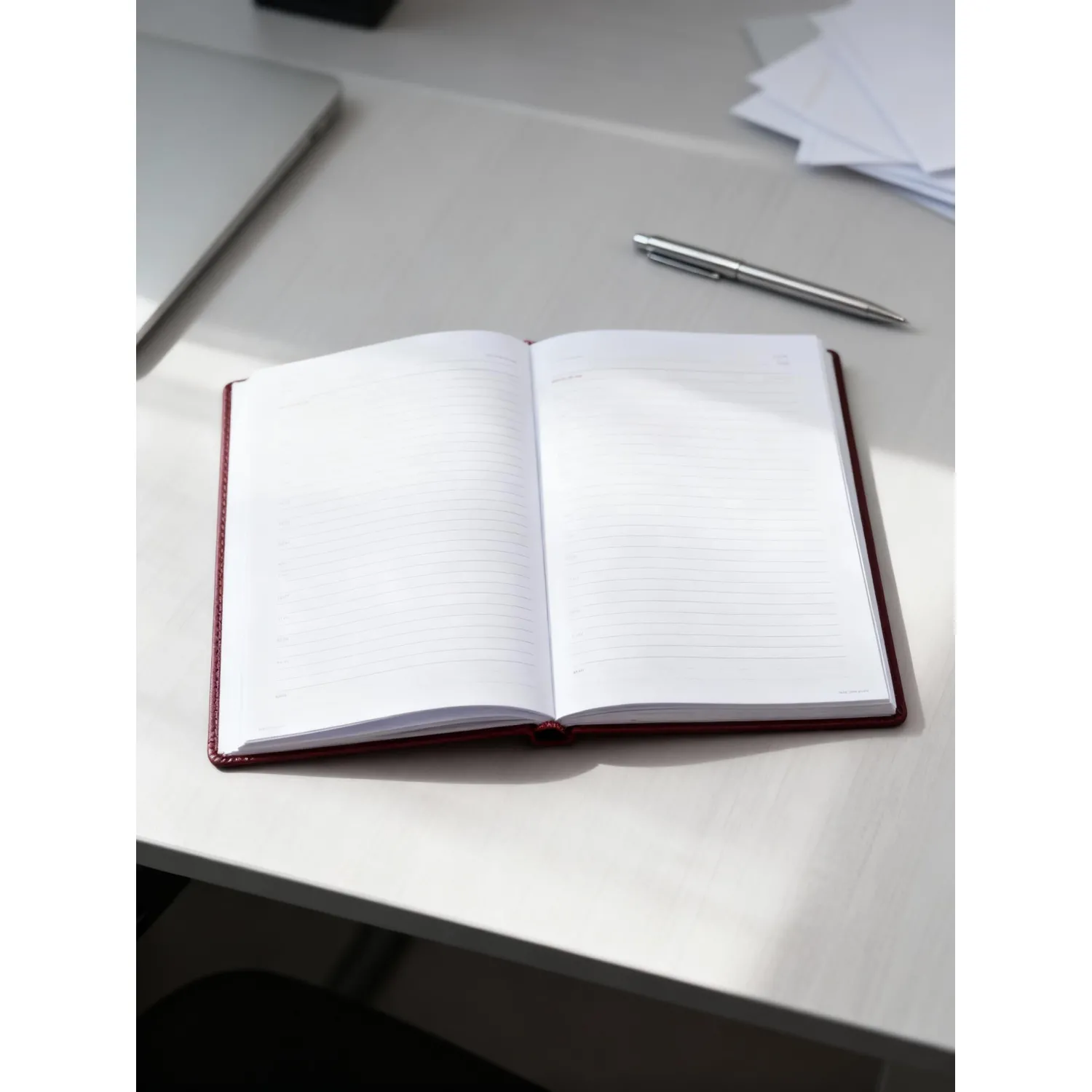 Ежедневник недатированный А5+, 136л, VELVET бордовый  3-115/02 - фото 24