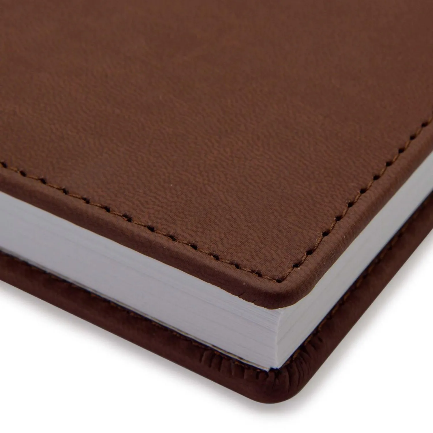 Ежедневник недатированный А5+, 136л, VELVET коричневый  3-115/03 - фото 4