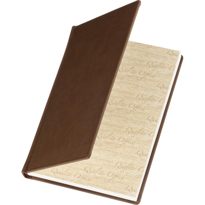 Ежедневник недатированный А5+, 136л, VELVET коричневый  3-115/03 - фото 8