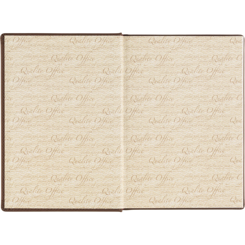 Ежедневник недатированный А5+, 136л, VELVET коричневый  3-115/03 - фото 9