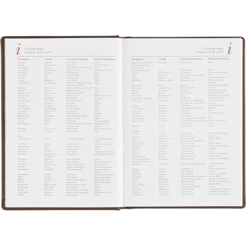 Ежедневник недатированный А5+, 136л, VELVET коричневый  3-115/03 - фото 16