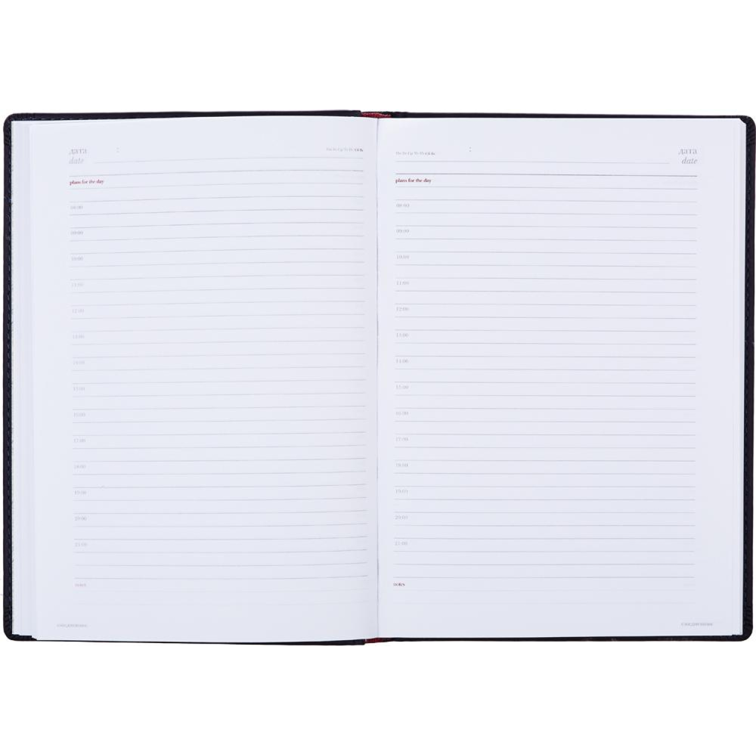 Ежедневник недатированный А5+, 136л, VELVET темно-синий navy  3-115/16 - фото 4