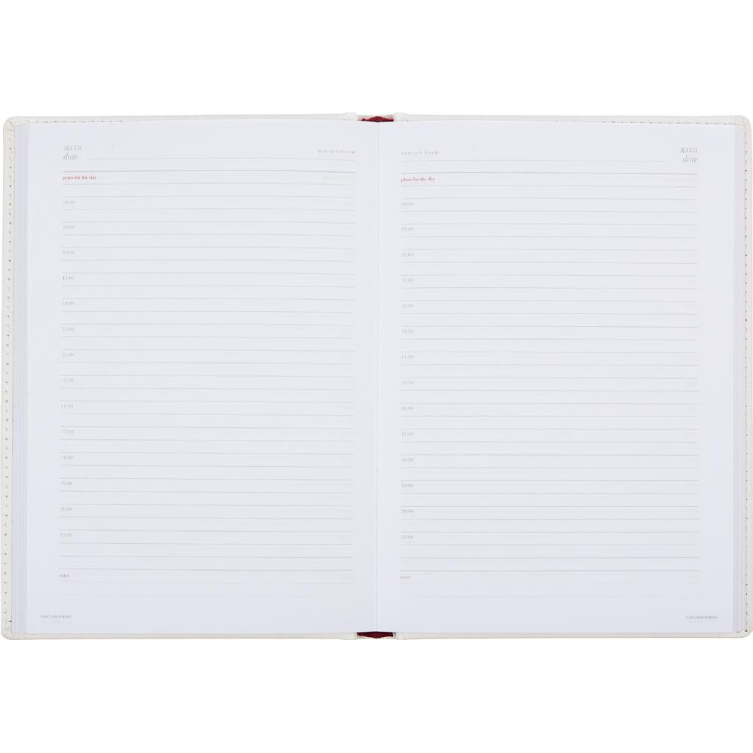 Ежедневник недатированный А5+, 136л, VELVET белый  3-115/23 - фото 3