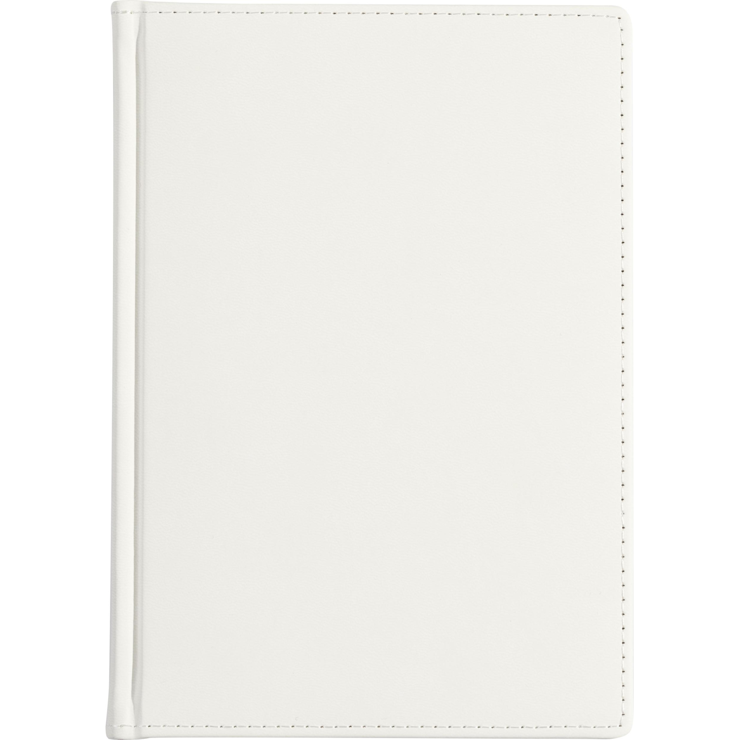 Ежедневник недатированный А5+, 136л, VELVET белый  3-115/23 - фото 4
