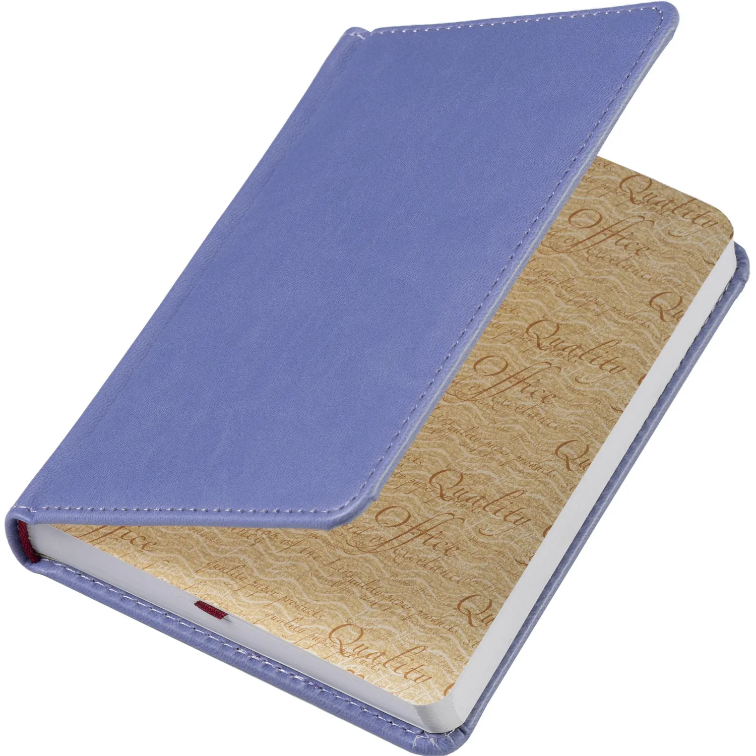 Ежедневник недатированный A6+, 136л, VELVET сиреневый 3-495/11 - фото 7