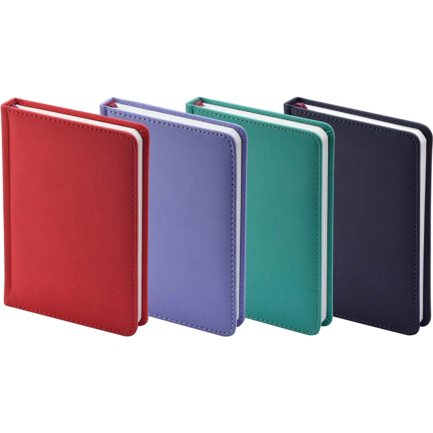 Ежедневник недатированный A6+, 136л, VELVET  темно-синий navy 3-495/16 - фото 2