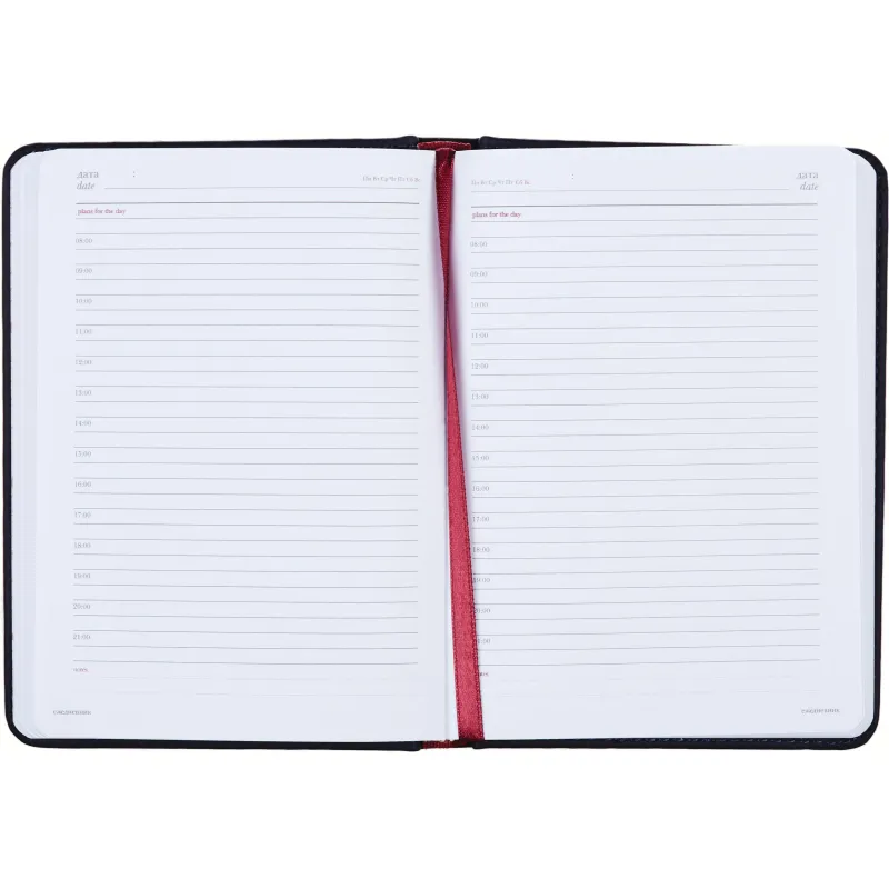 Ежедневник недатированный A6+, 136л, VELVET  темно-синий navy 3-495/16 - фото 6