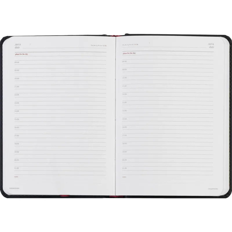 Ежедневник недатированный A6+, 136л, VELVET  темно-синий navy 3-495/16 - фото 11